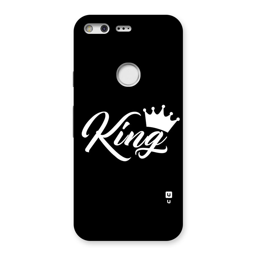 King Crown Typography Back Case for Google Pixel