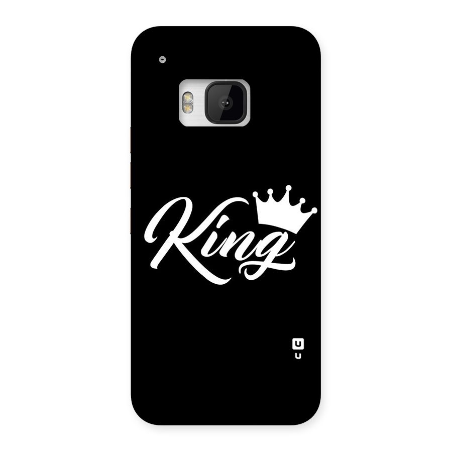 King Crown Typography Back Case for HTC One M9