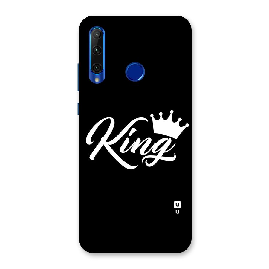 King Crown Typography Back Case for Honor 20i