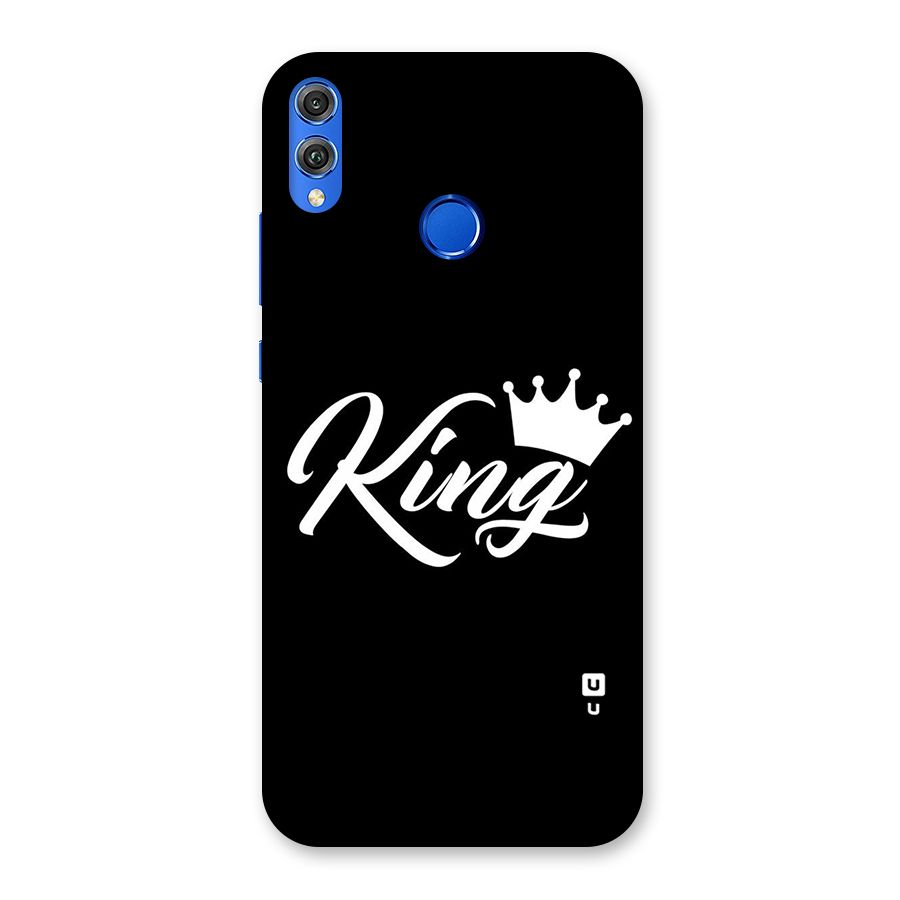 King Crown Typography Back Case for Honor 8X