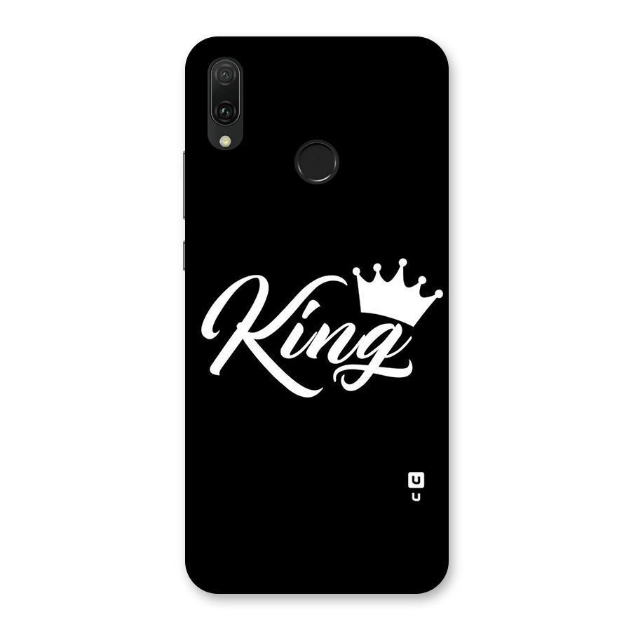 King Crown Typography Back Case for Huawei Y9 (2019)