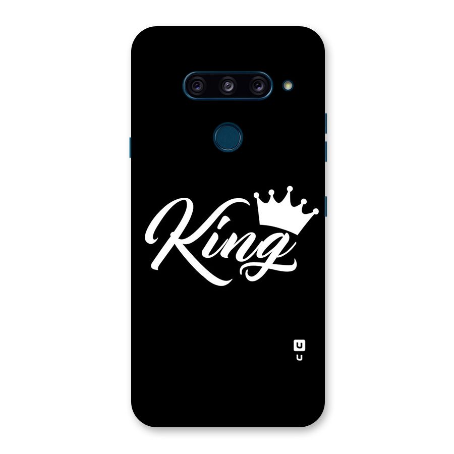 King Crown Typography Back Case for LG  V40 ThinQ