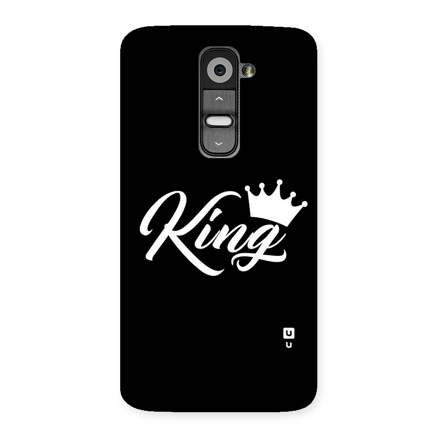 King Crown Typography Back Case for LG G2
