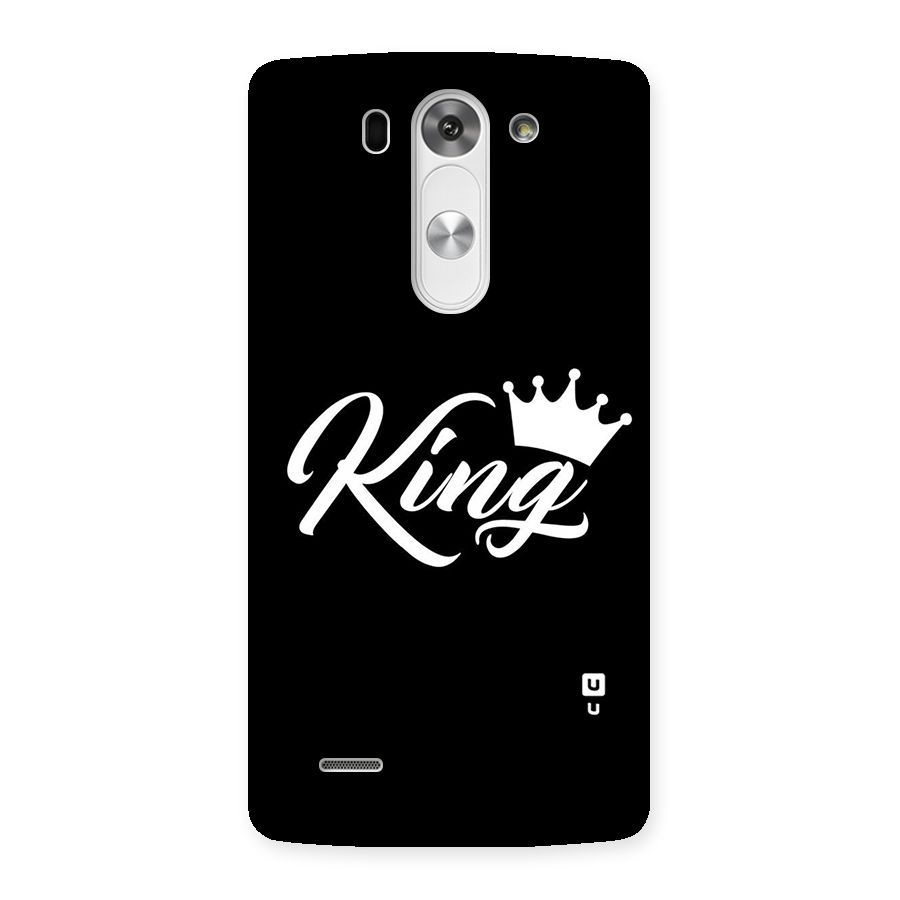 King Crown Typography Back Case for LG G3 Beat