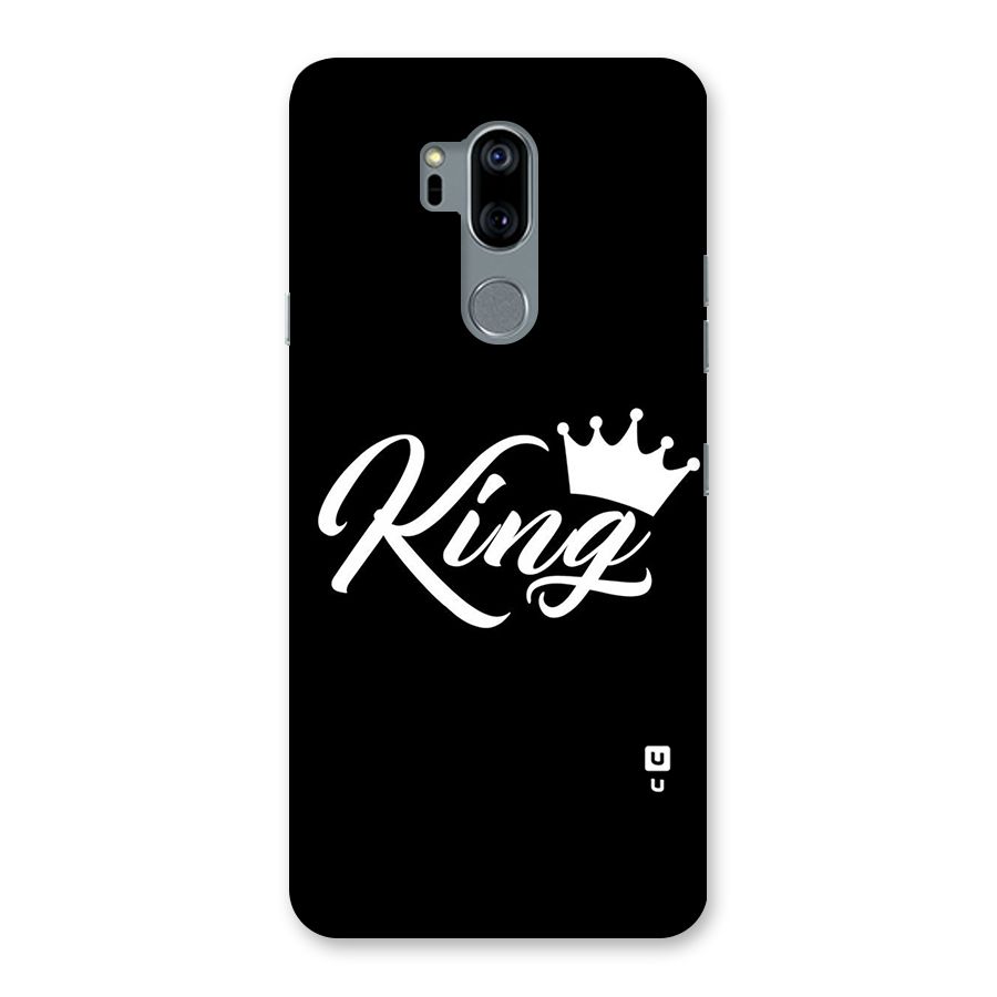 King Crown Typography Back Case for LG G7