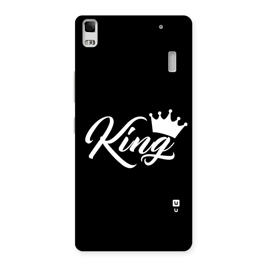 King Crown Typography Back Case for Lenovo K3 Note