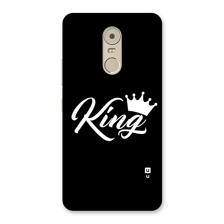 King Crown Typography Back Case for Lenovo K6 Note