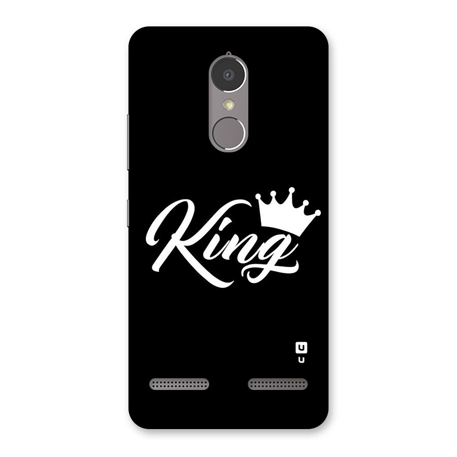 King Crown Typography Back Case for Lenovo K6 Power