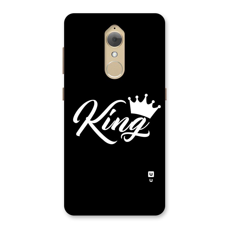 King Crown Typography Back Case for Lenovo K8