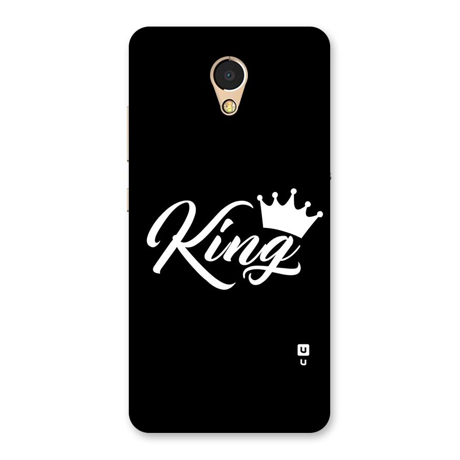 King Crown Typography Back Case for Lenovo P2