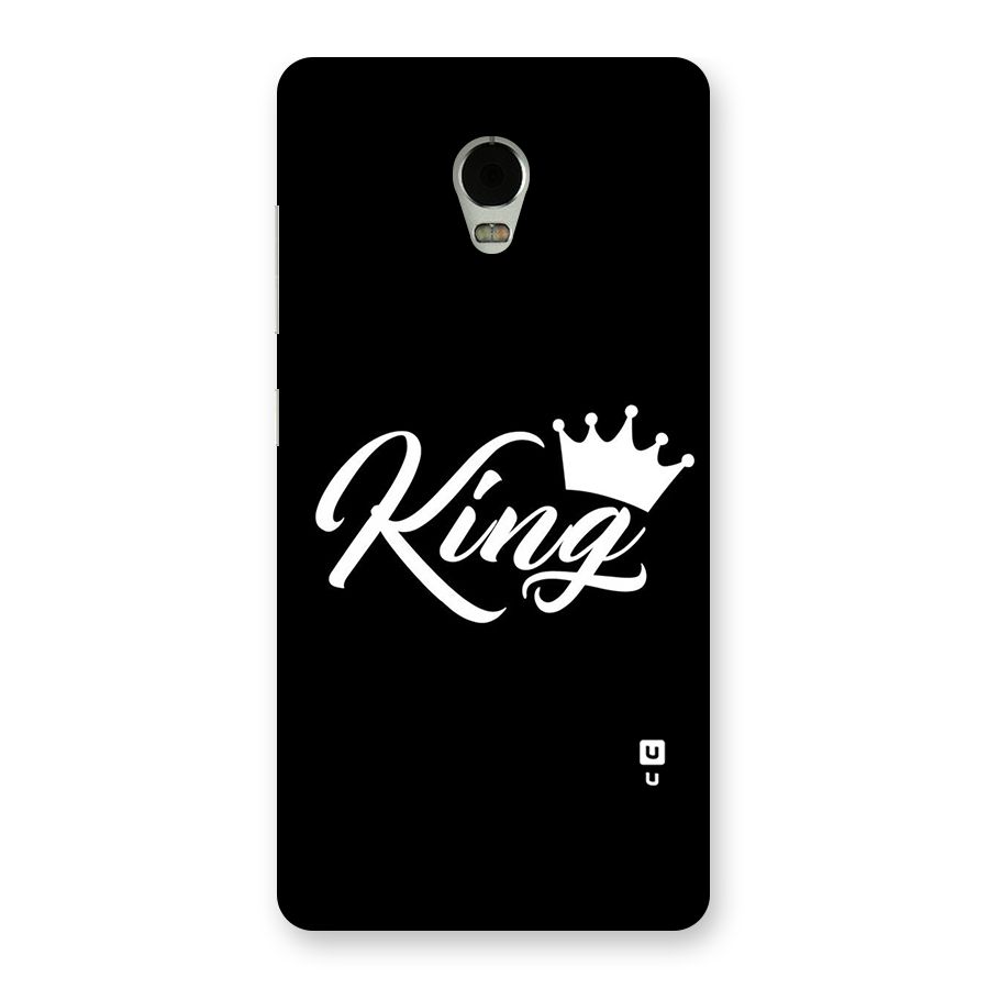 King Crown Typography Back Case for Lenovo Vibe P1