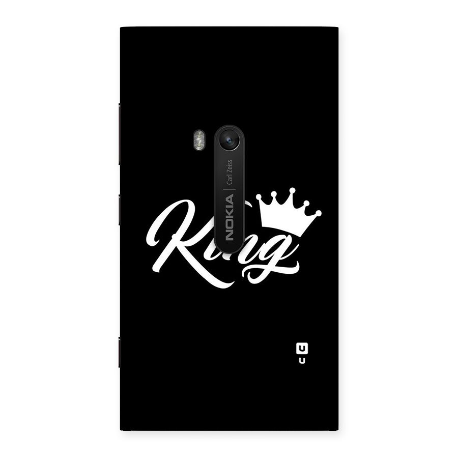King Crown Typography Back Case for Lumia 920