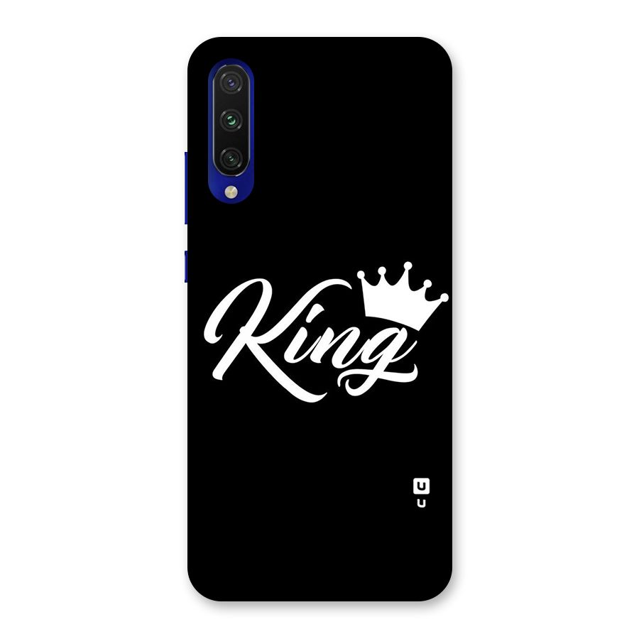 King Crown Typography Back Case for Mi A3