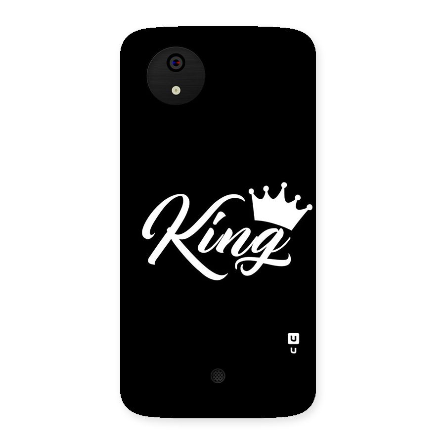 King Crown Typography Back Case for Micromax Canvas A1