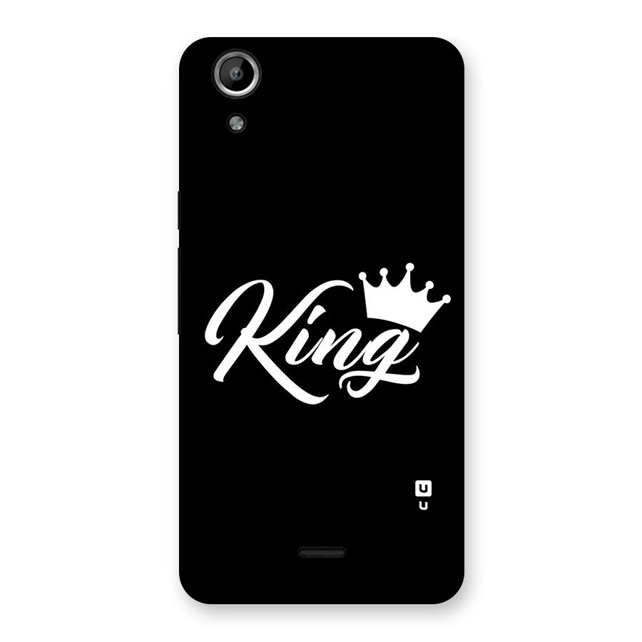 King Crown Typography Back Case for Micromax Canvas Selfie Lens Q345