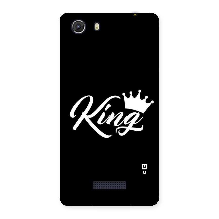 King Crown Typography Back Case for Micromax Unite 3