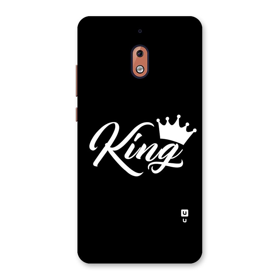 King Crown Typography Back Case for Nokia 2.1