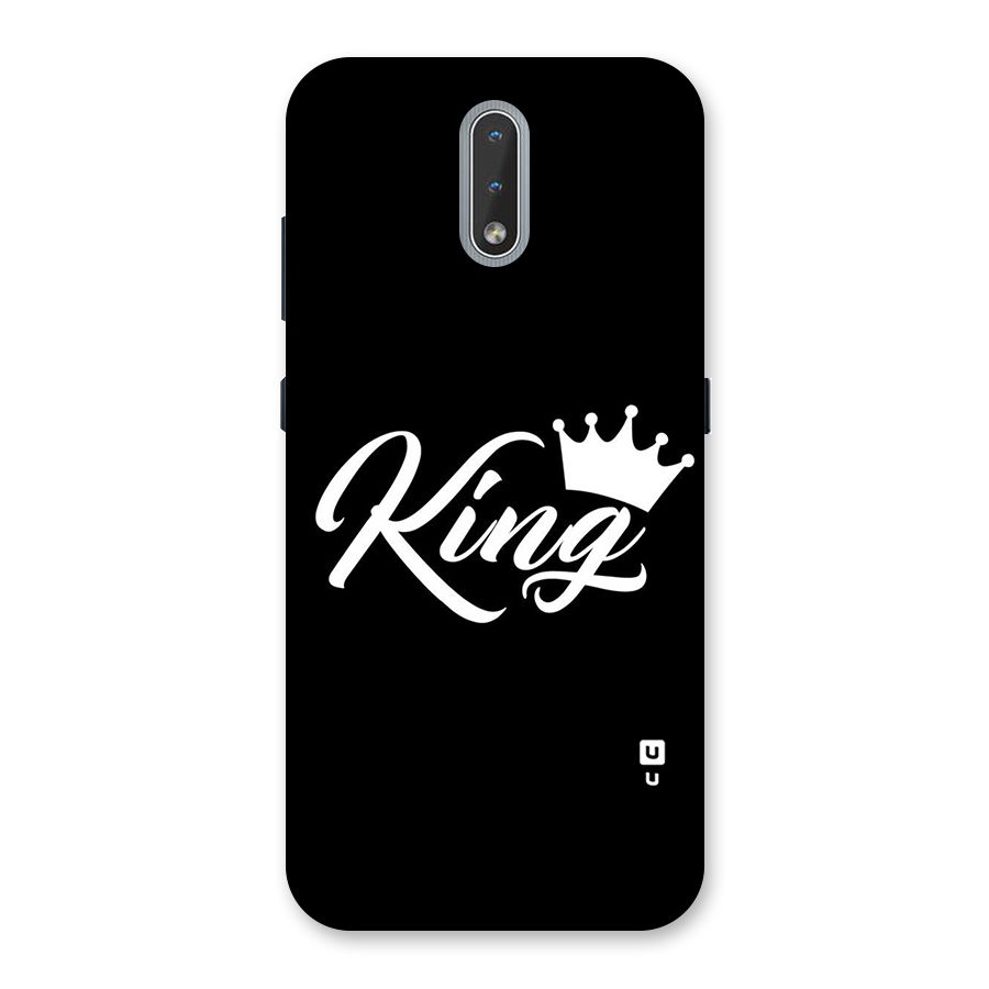 King Crown Typography Back Case for Nokia 2.3