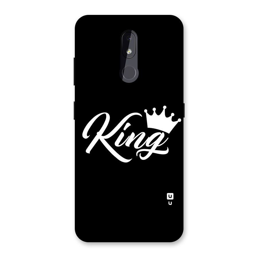 King Crown Typography Back Case for Nokia 3.2