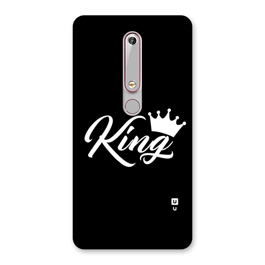 King Crown Typography Back Case for Nokia 6.1