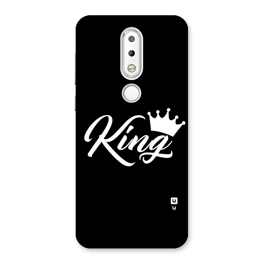 King Crown Typography Back Case for Nokia 6.1 Plus
