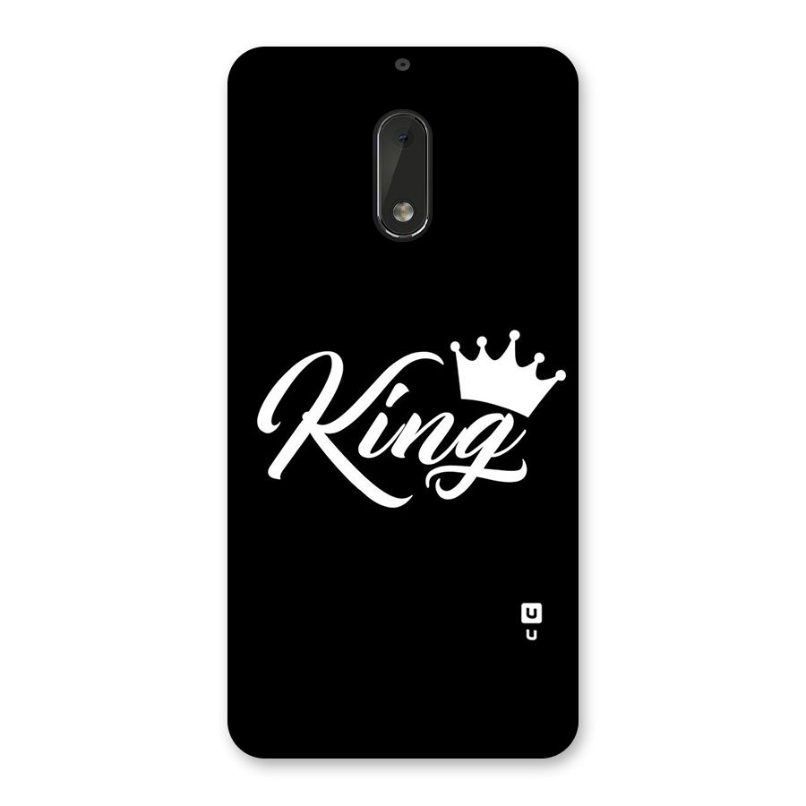 King Crown Typography Back Case for Nokia 6