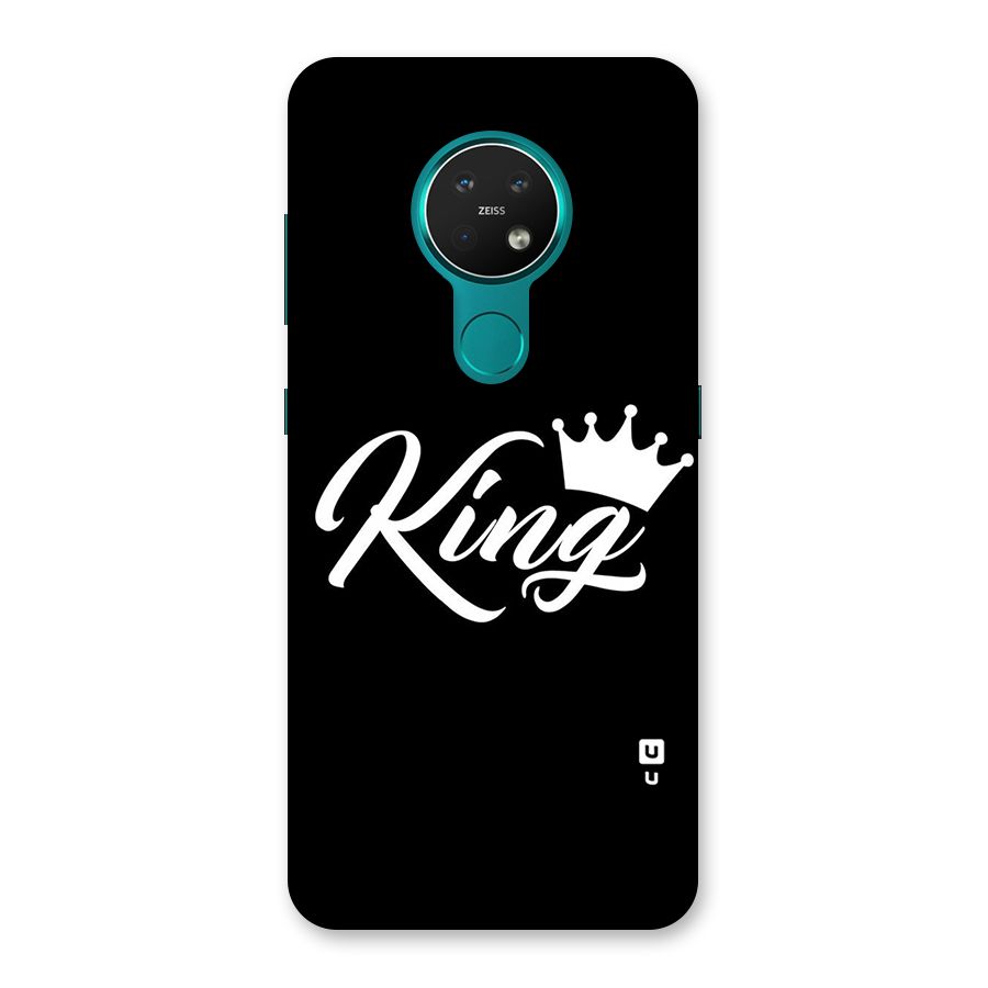 King Crown Typography Back Case for Nokia 7.2