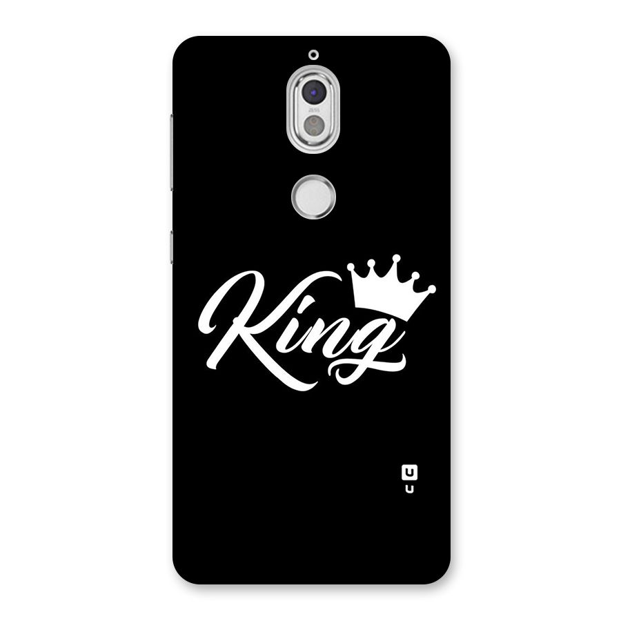 King Crown Typography Back Case for Nokia 7