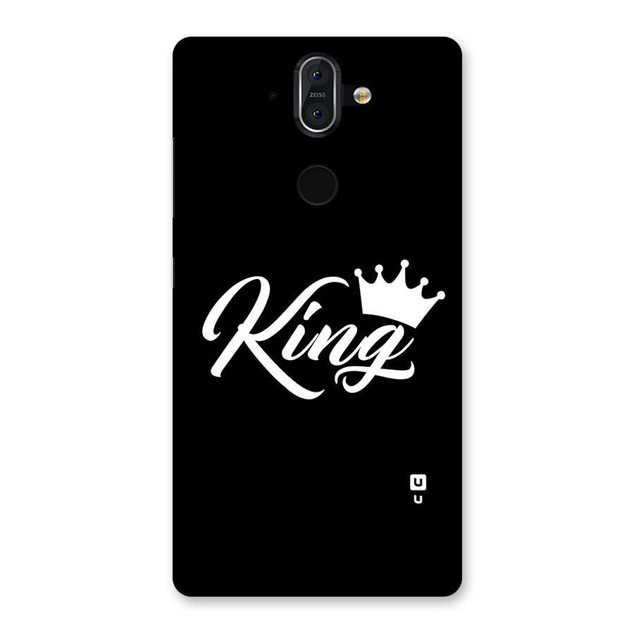 King Crown Typography Back Case for Nokia 8 Sirocco