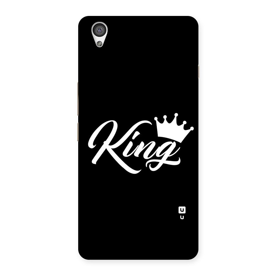 King Crown Typography Back Case for OnePlus X