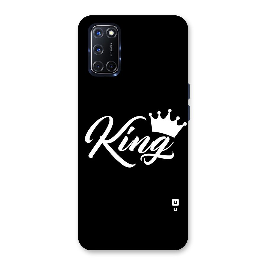 King Crown Typography Back Case for Oppo A52