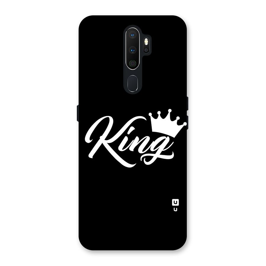 King Crown Typography Back Case for Oppo A5 (2020)