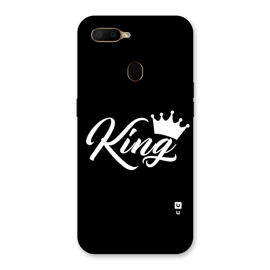 King Crown Typography Back Case for Oppo A5s