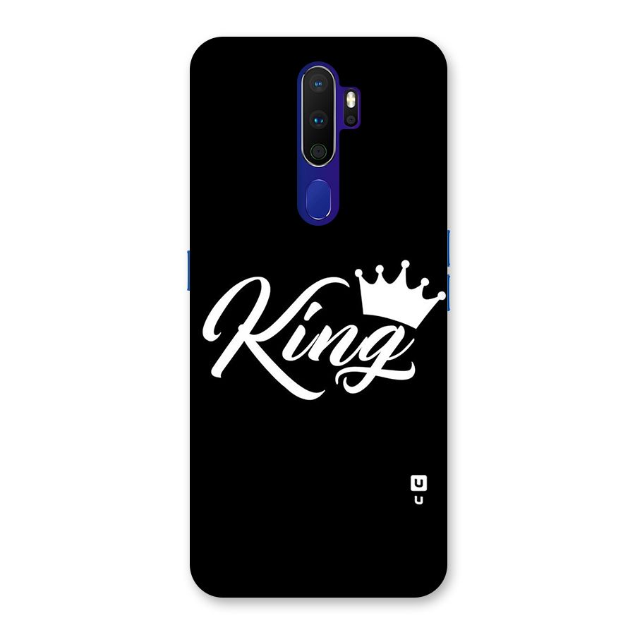 King Crown Typography Back Case for Oppo A9 (2020)