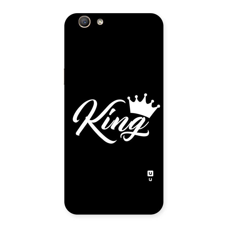 King Crown Typography Back Case for Oppo F1s