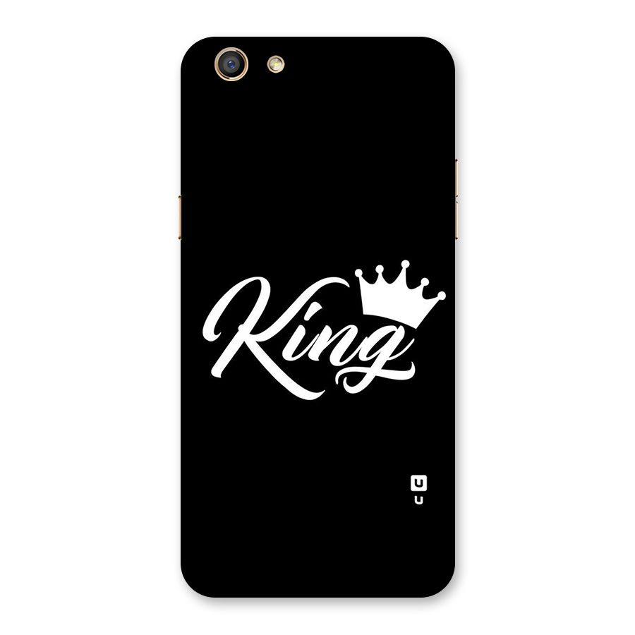 King Crown Typography Back Case for Oppo F3