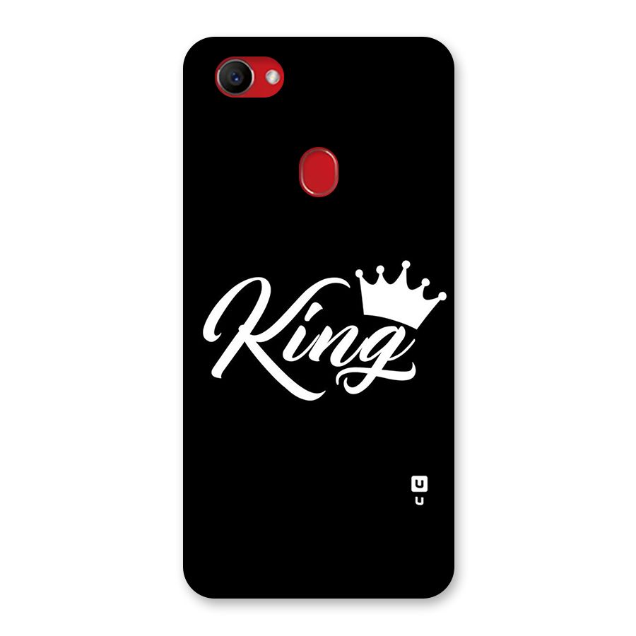 King Crown Typography Back Case for Oppo F7