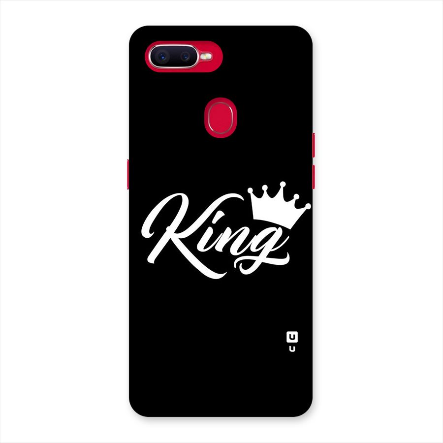 King Crown Typography Back Case for Oppo F9 Pro
