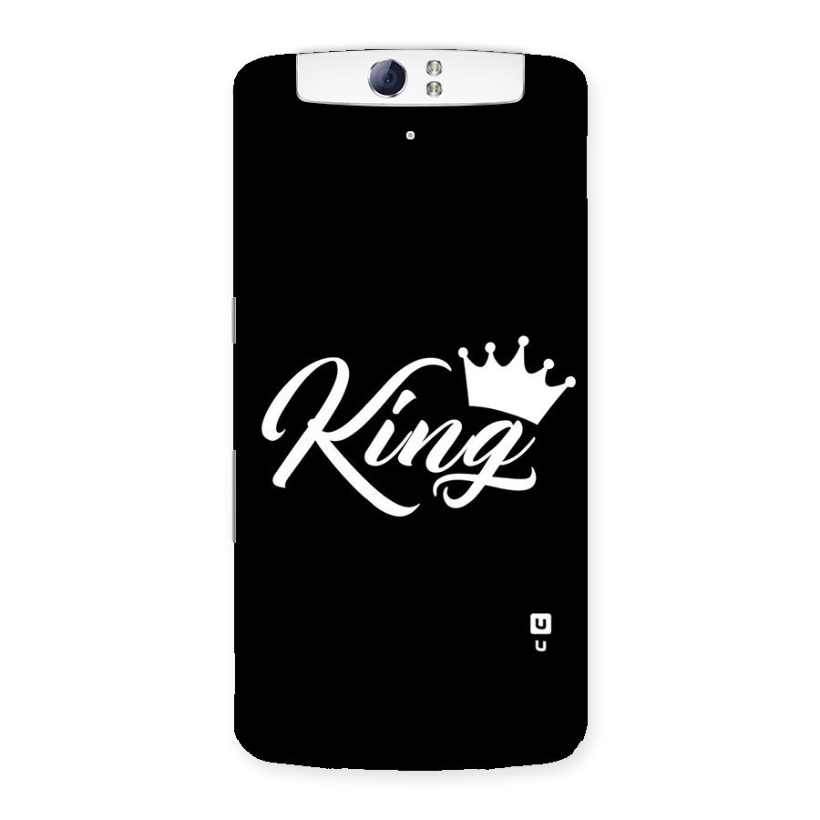 King Crown Typography Back Case for Oppo N1