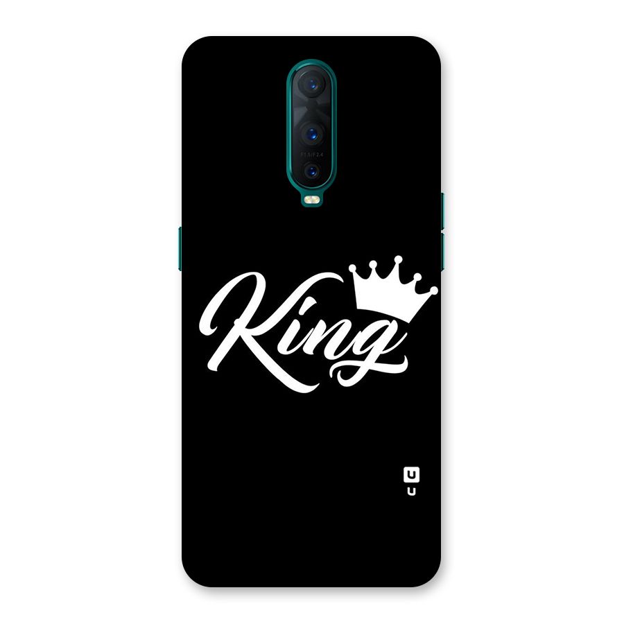 King Crown Typography Back Case for Oppo R17 Pro