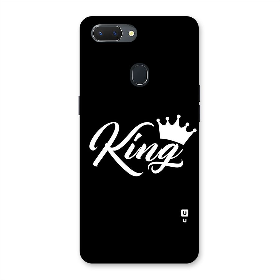 King Crown Typography Back Case for Oppo Realme 2