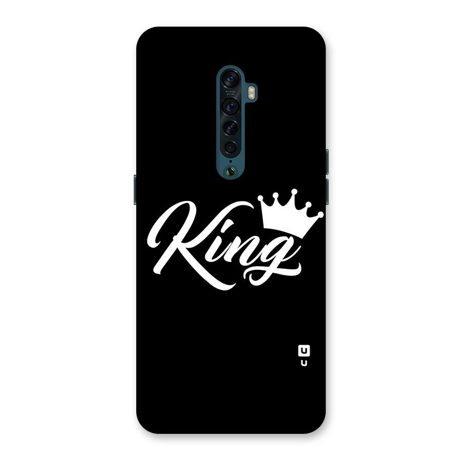King Crown Typography Back Case for Oppo Reno2