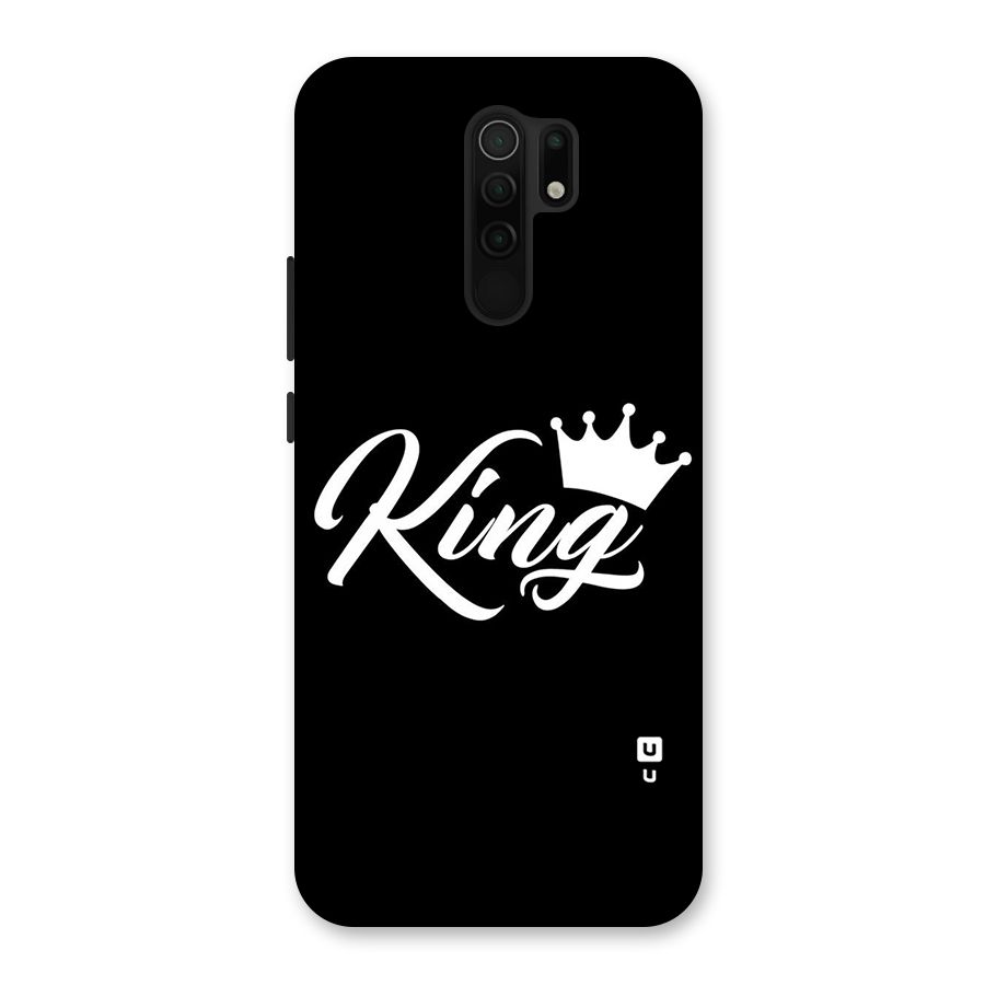 King Crown Typography Back Case for Poco M2