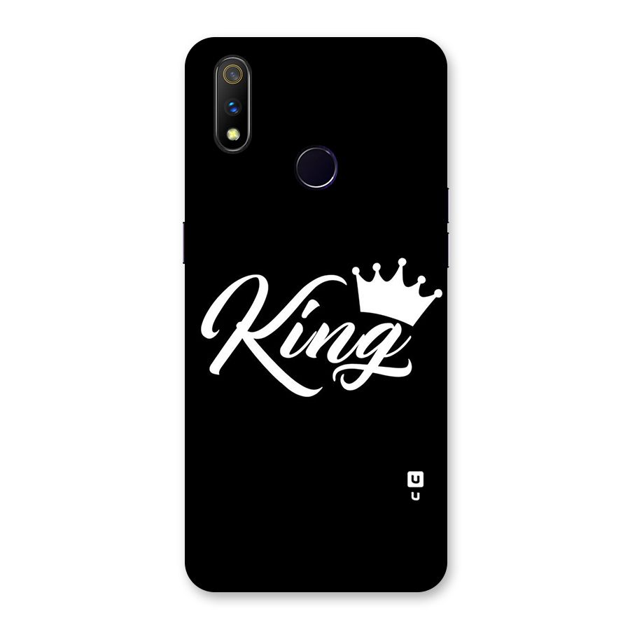King Crown Typography Back Case for Realme 3 Pro