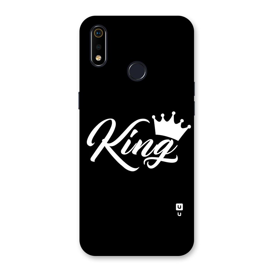 King Crown Typography Back Case for Realme 3i