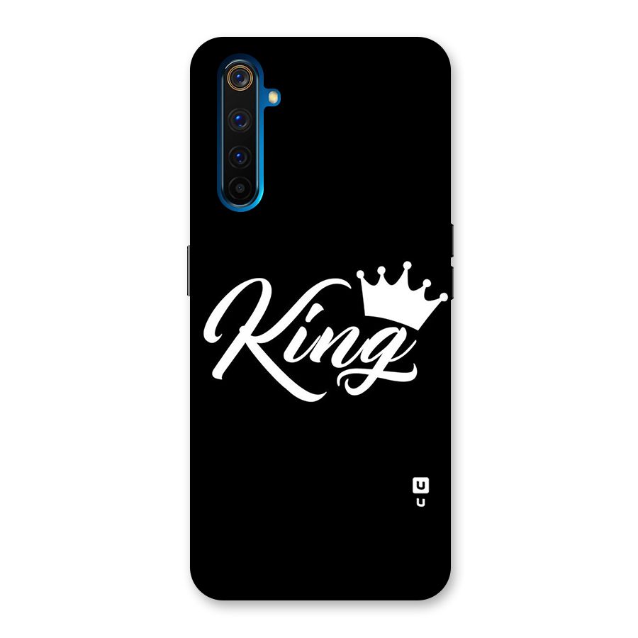 King Crown Typography Back Case for Realme 6 Pro