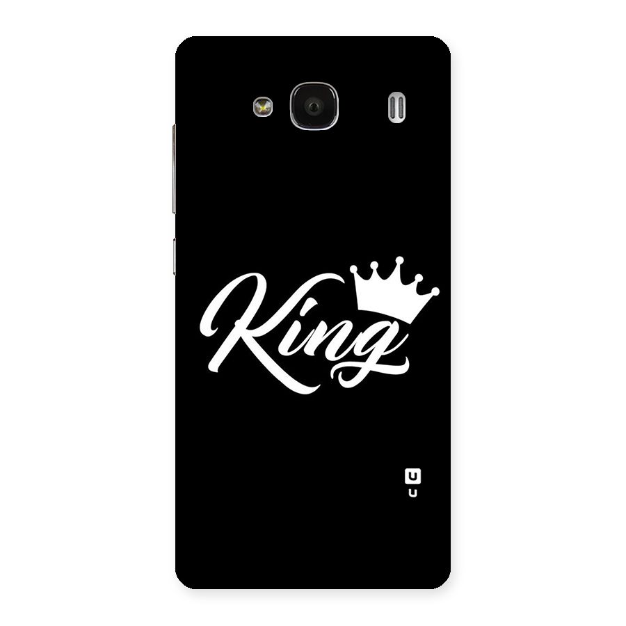 King Crown Typography Back Case for Redmi 2 Prime