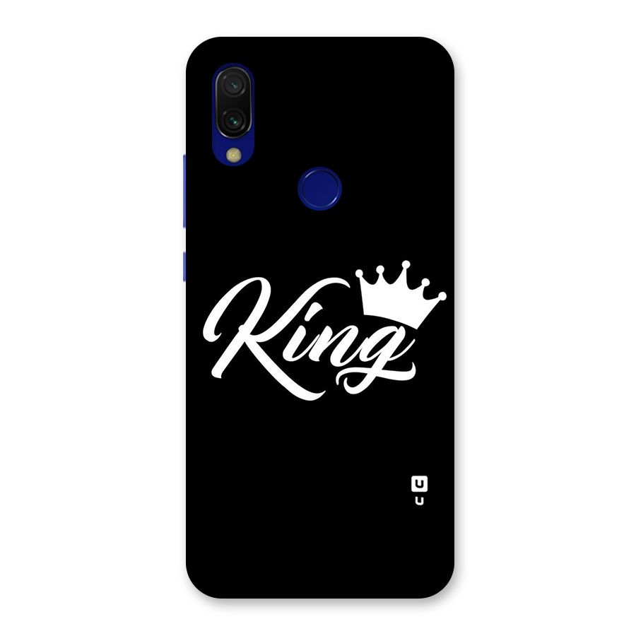 King Crown Typography Back Case for Redmi 7
