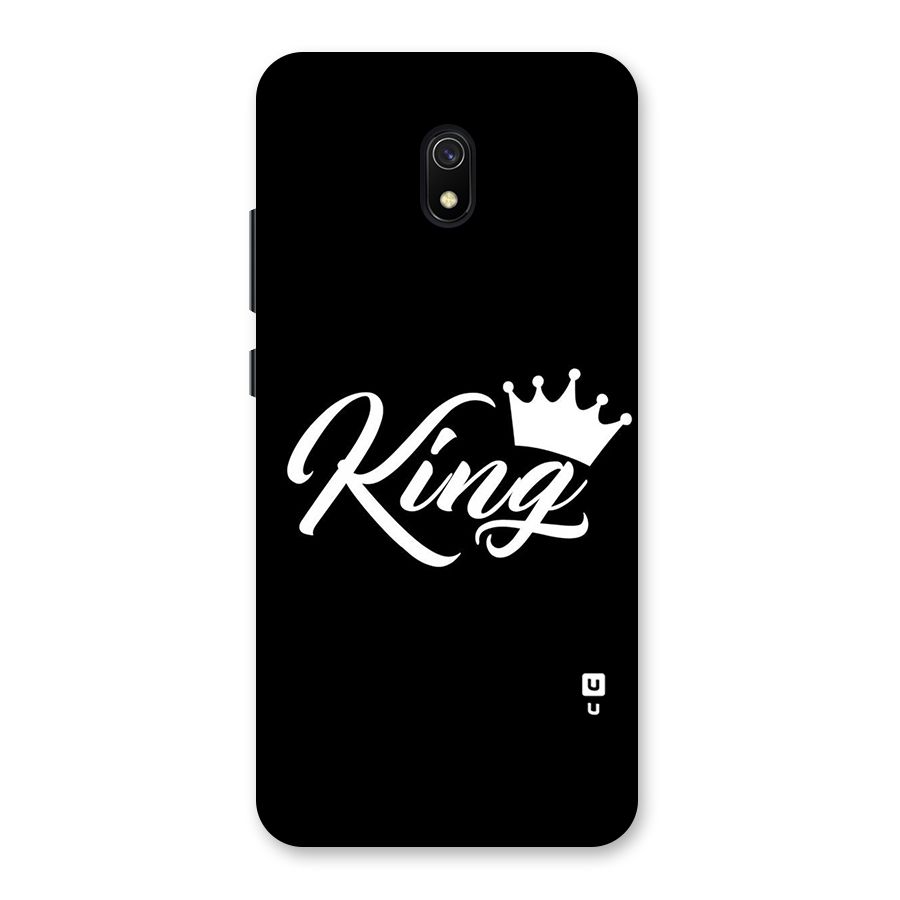 King Crown Typography Back Case for Redmi 8A