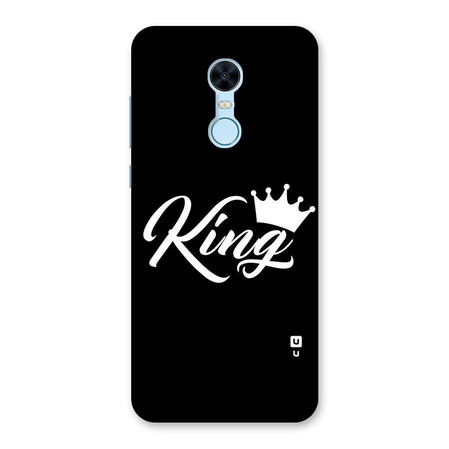 King Crown Typography Back Case for Redmi Note 5
